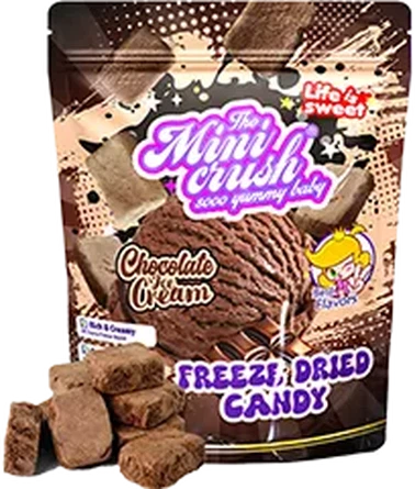 Chocolate Freeze-Dried Ice Cream