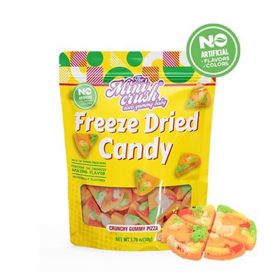 ஃப்ரீஸ் ட்ரைடு க்ரஞ்சி பீஸ்ஸா (இயற்கை நிறம்)