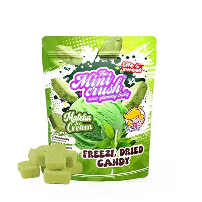 உறைய வைக்கவும்{0}}உலர்ந்த மட்சா ஐஸ்கிரீம்