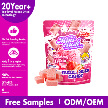 Strawberry Freeze-Dried Ice Cream